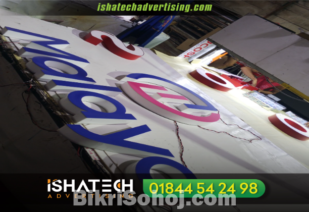LED Acrylic Letter  3D LED Acrylic Letter Manufacturer